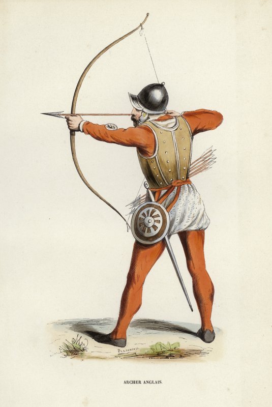 English Archer by European School