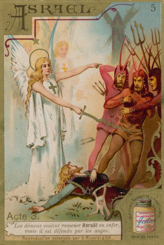 Asrael: Asrael is Defended by Angels by European School
