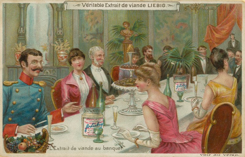At a Banquet by European School
