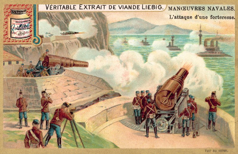 Attack on a Coastal Fortress by European School