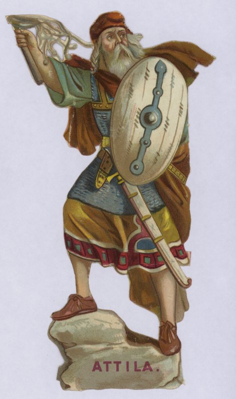 Attila the Hun by European School