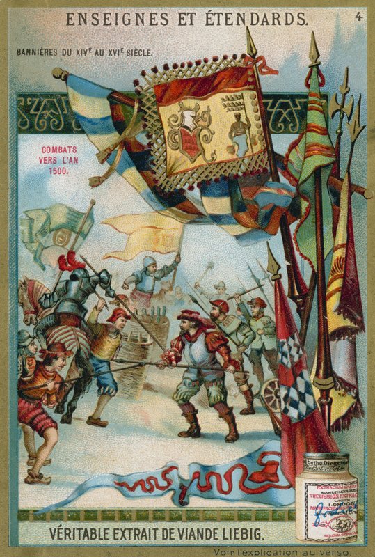 Banners of the 14th to 16th Century by European School