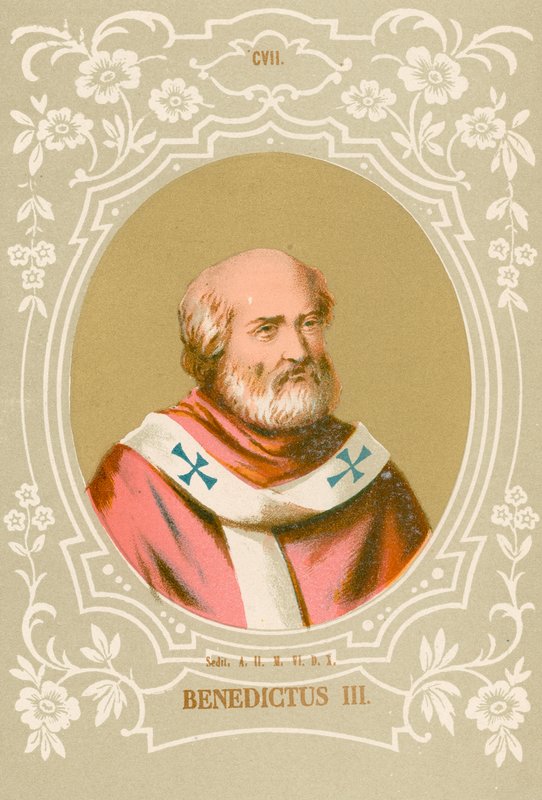 Benedictus III by European School