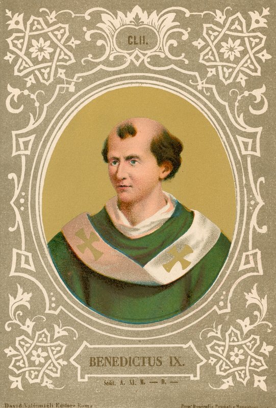 Benedictus IX by European School
