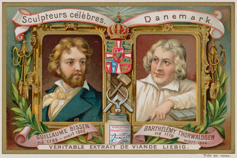 Bissen and Thorwaldsen by European School