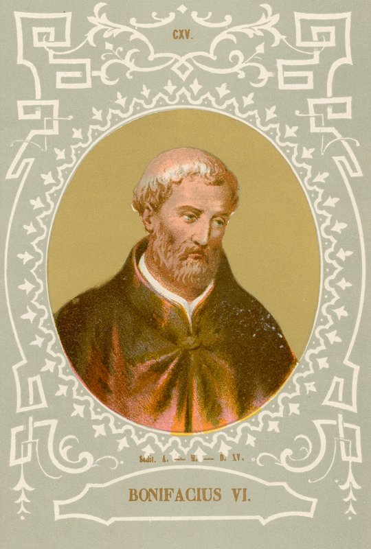 Bonifacius VI by European School