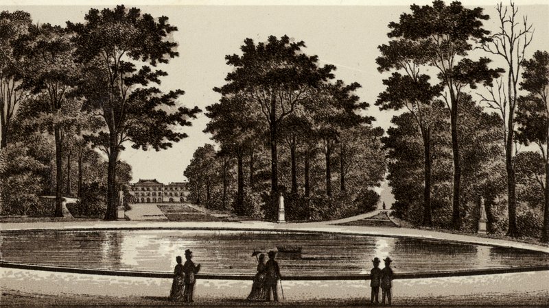 Brussels: View of the Park by European School