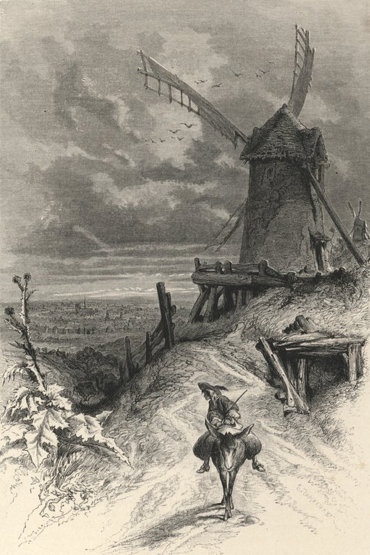Butte Montmartre in the 17th Century by European School