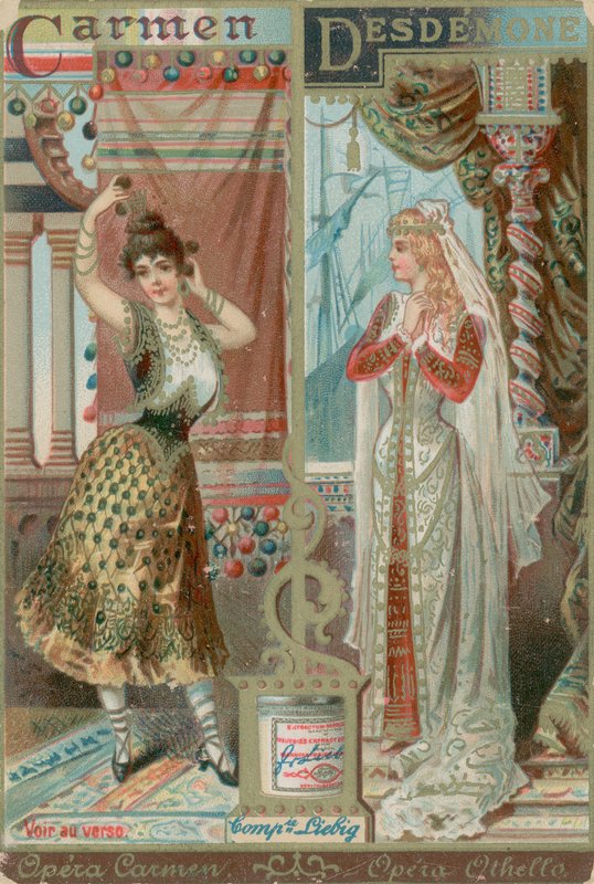 Carmen and Desdemona by European School