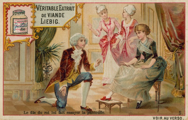 Cinderella Tries on the Slipper by European School