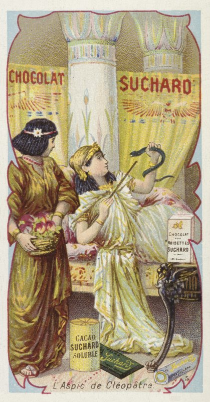 Cleopatra and the Asp by European School