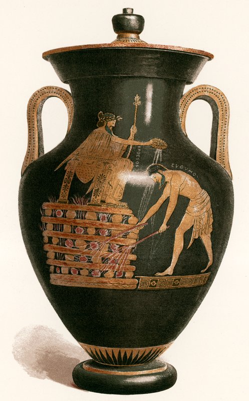 Croesus at the Stake by European School