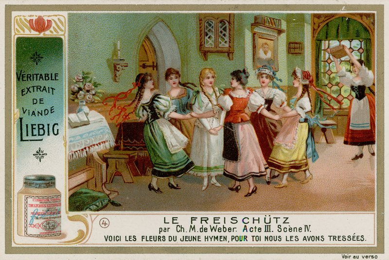 Der Freischutz: Agathe the Bride by European School