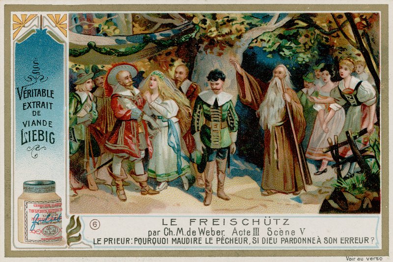Der Freischutz: The Wise Hermit by European School