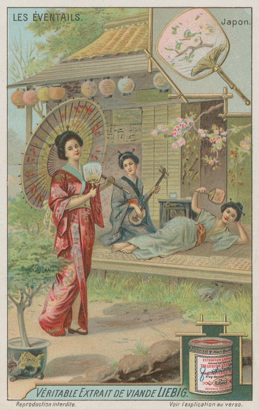 Fans in Japan by European School