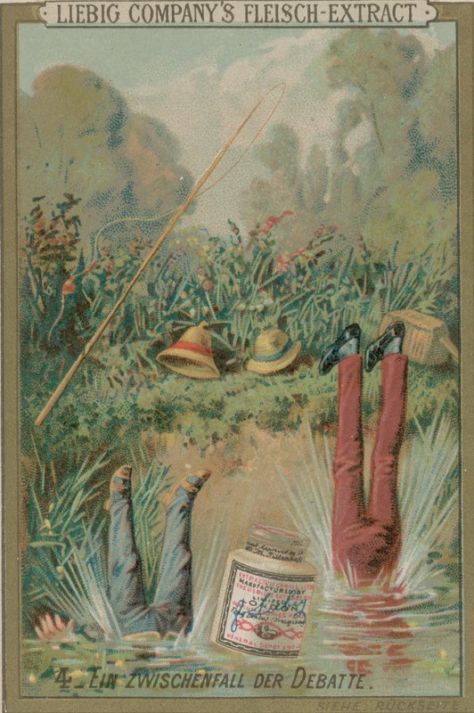 Fishermen Fallen in the River by European School