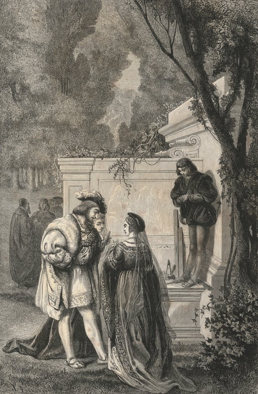 Francis I and His Artists (engraving) by European School