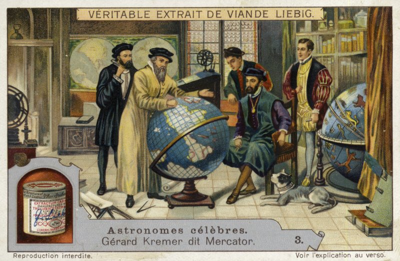 Gerardus Mercator, Flemish cartographer and mathematician by European School