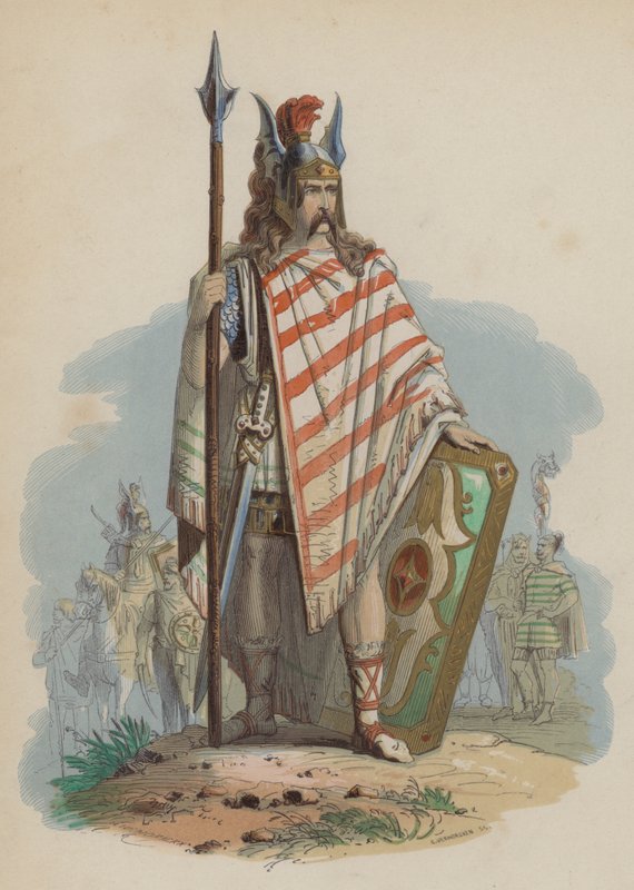 Germanic chief by European School