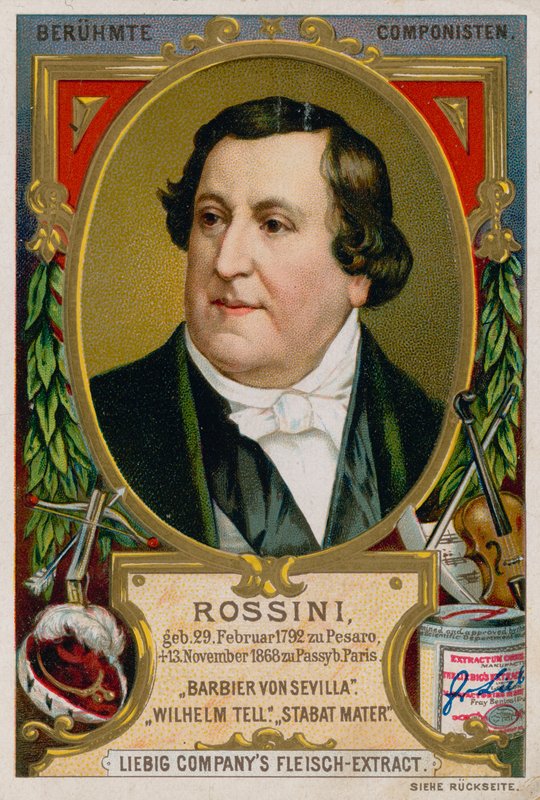 Gioachino Rossini by European School