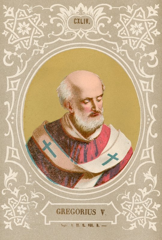Gregorius V by European School
