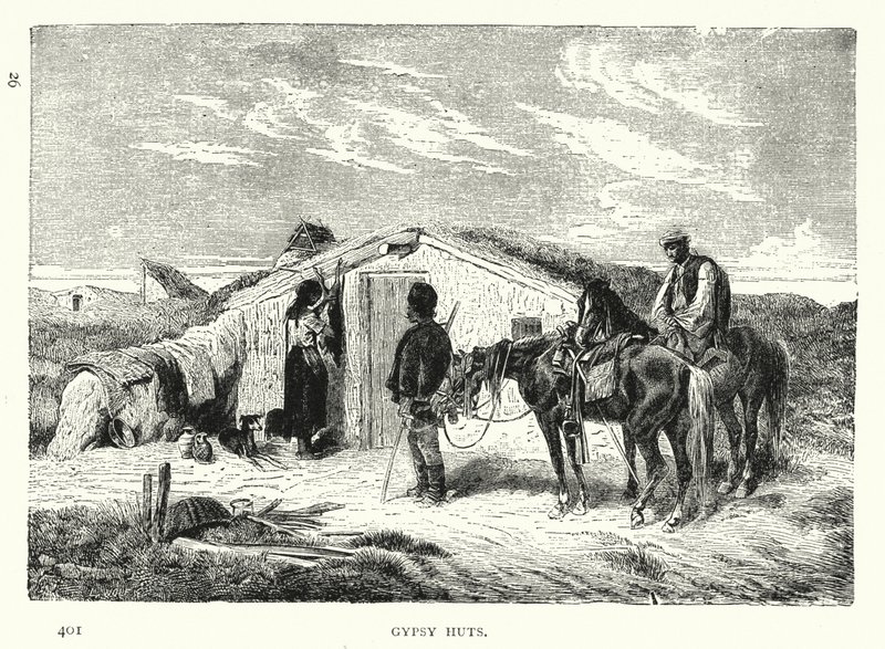 Gypsy Huts by European School