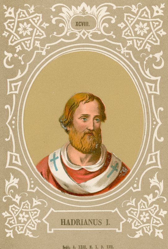 Hadrianus I by European School