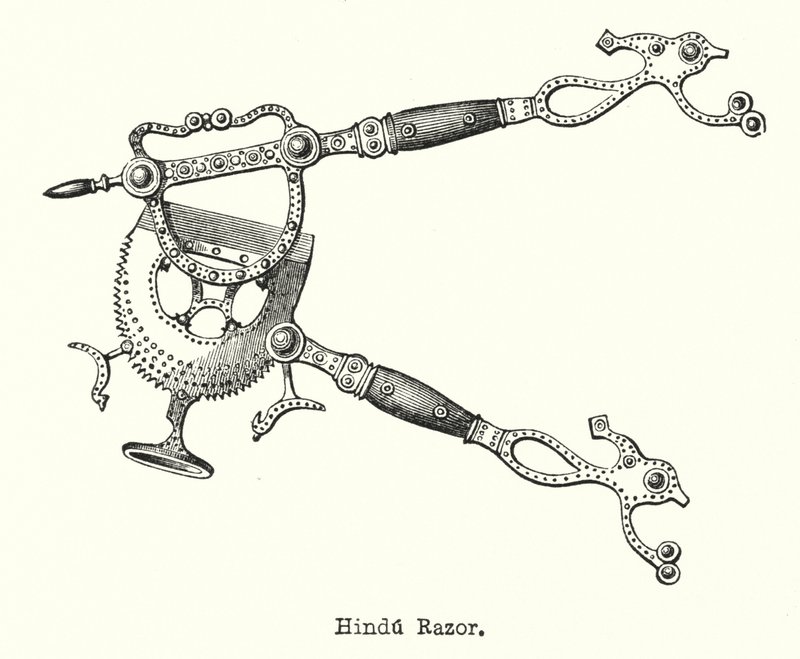 Hindu Razor by European School