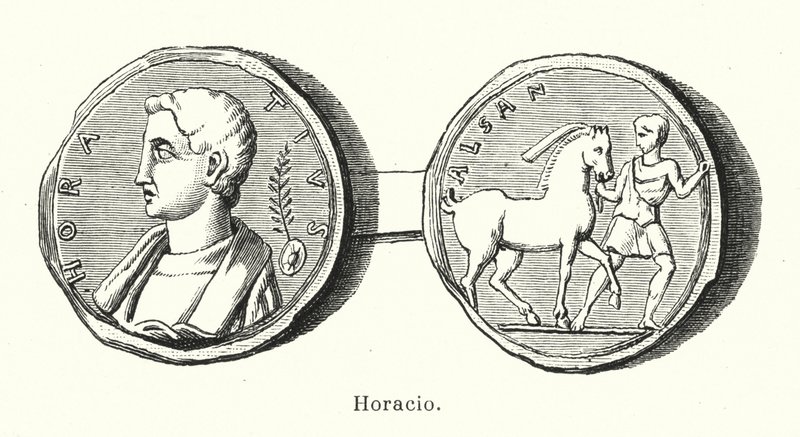 Horace, Roman Poet by European School
