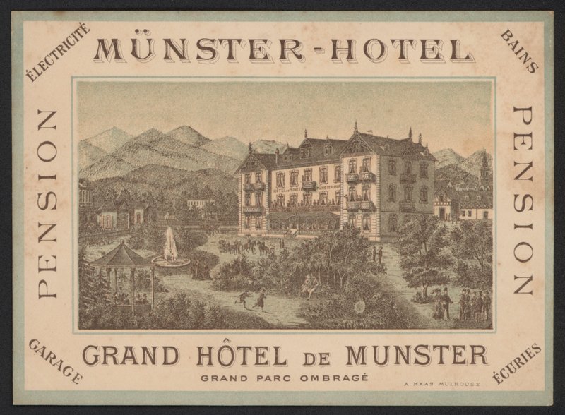 Hotel Trade Card by European School