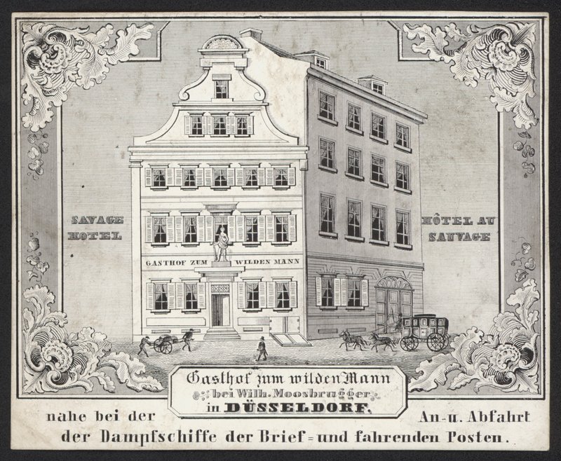 Hotel Trade Card by European School