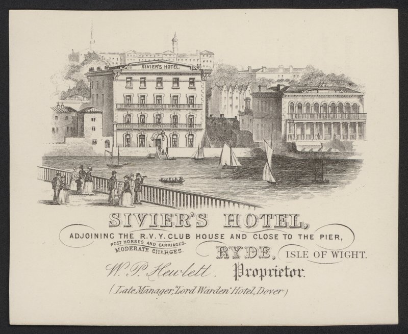 Hotel Trade Card by European School