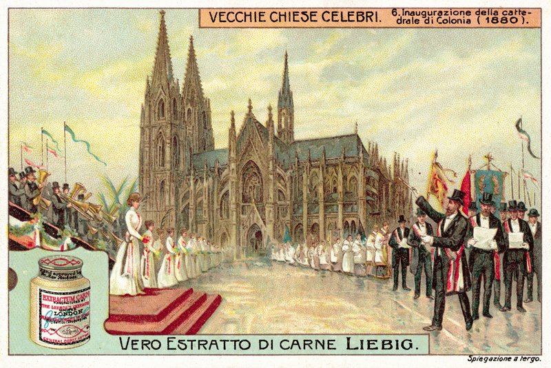 Inauguration of Cologne Cathedral by European School