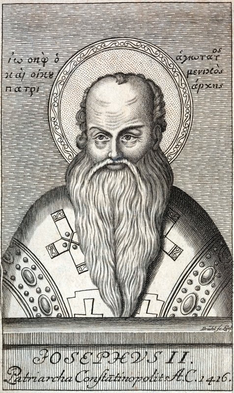 Joseph II, Patriarch of Constantinople by European School
