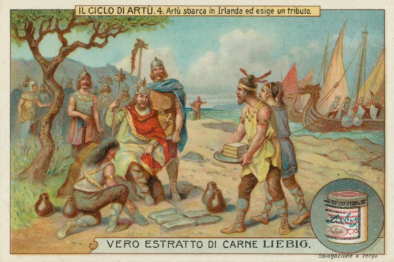 King Arthur Receives Tribute in Ireland by European School