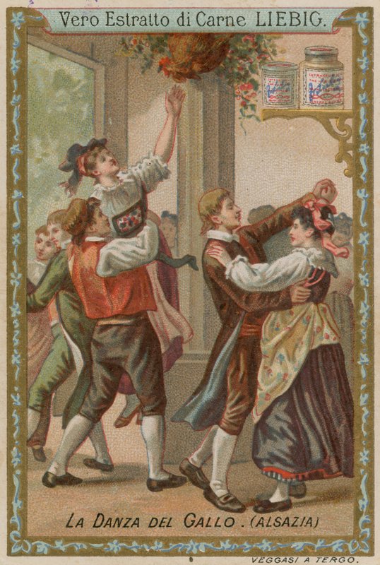 The Dance of the Rooster by European School