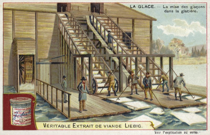 Loading Ice into an Icehouse by European School