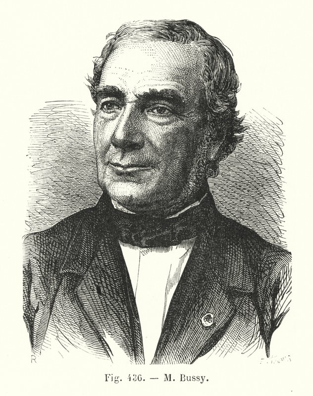 M Bussy (engraving) by European School