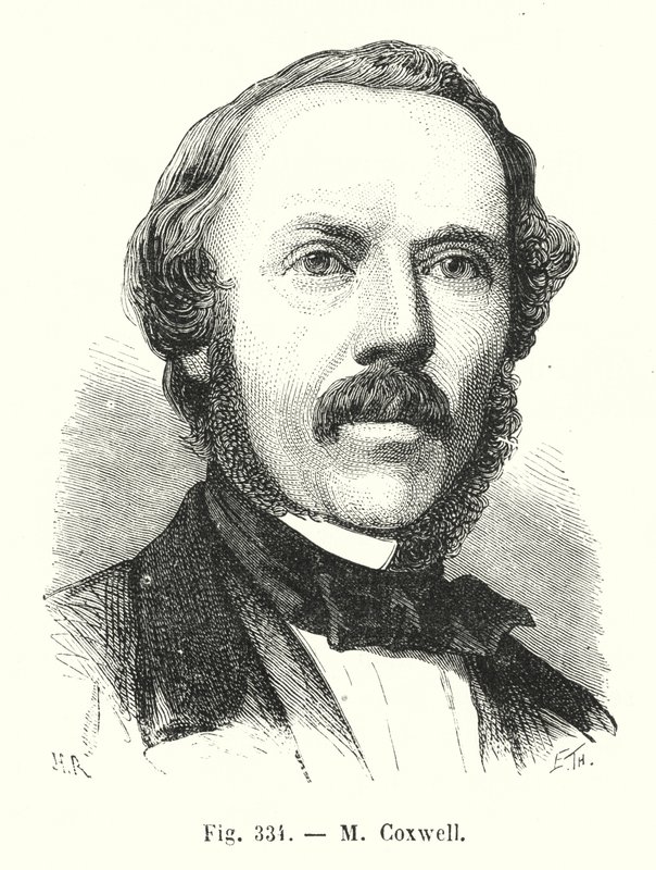 M Coxwell (engraving) by European School