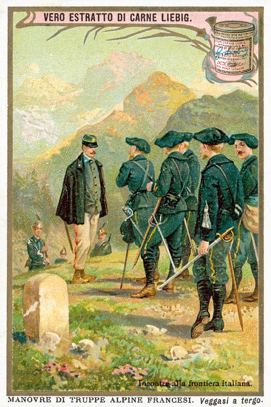 Meeting at the Italian border by European School
