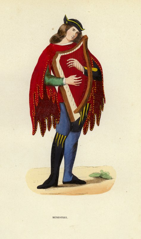 Minstrel by European School