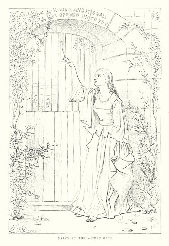 Mercy at the Wicket Gate by European School