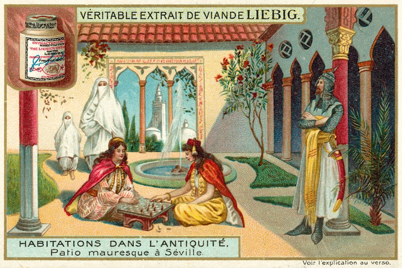 Moorish Patio in Seville by European School