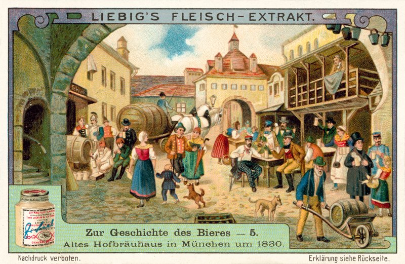 Old Hofbrauhaus in Munich by European School