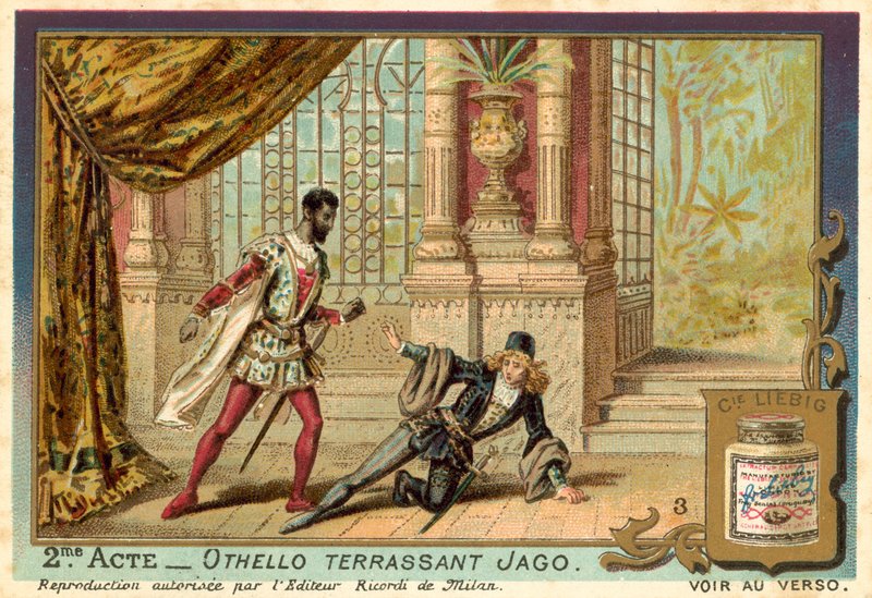 Othello Kills Iago by European School