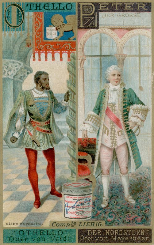 Othello and Peter the Great by European School