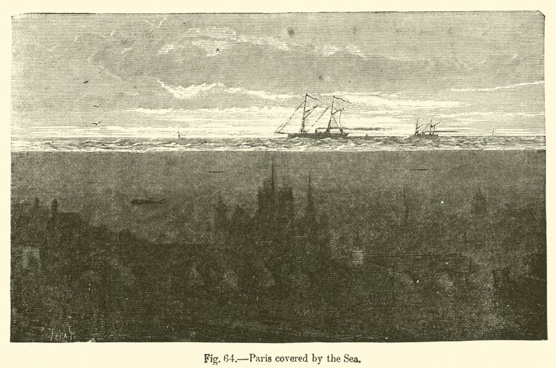 Paris Covered by the Sea by European School
