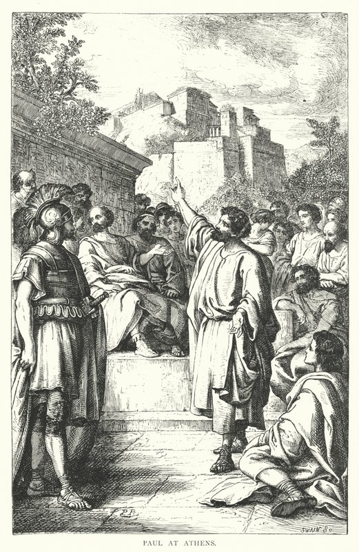 Paul at Athens by European School