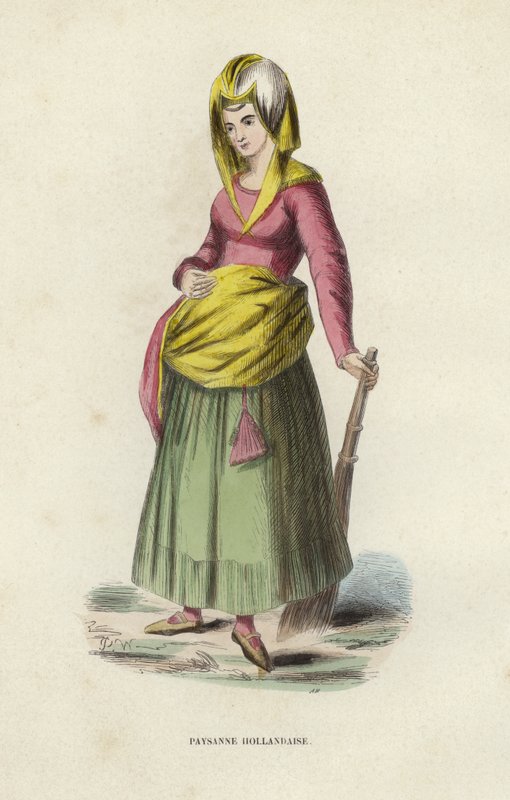 Dutch Peasant Woman by European School