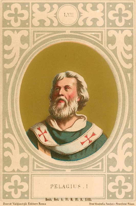 Pelagius I by European School